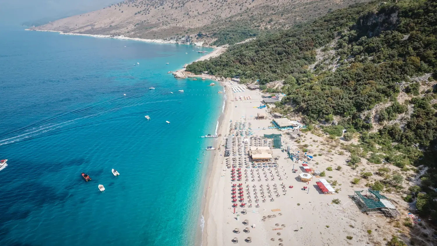 Headland and open water — stop on the Private Ksamil boat tour from Saranda